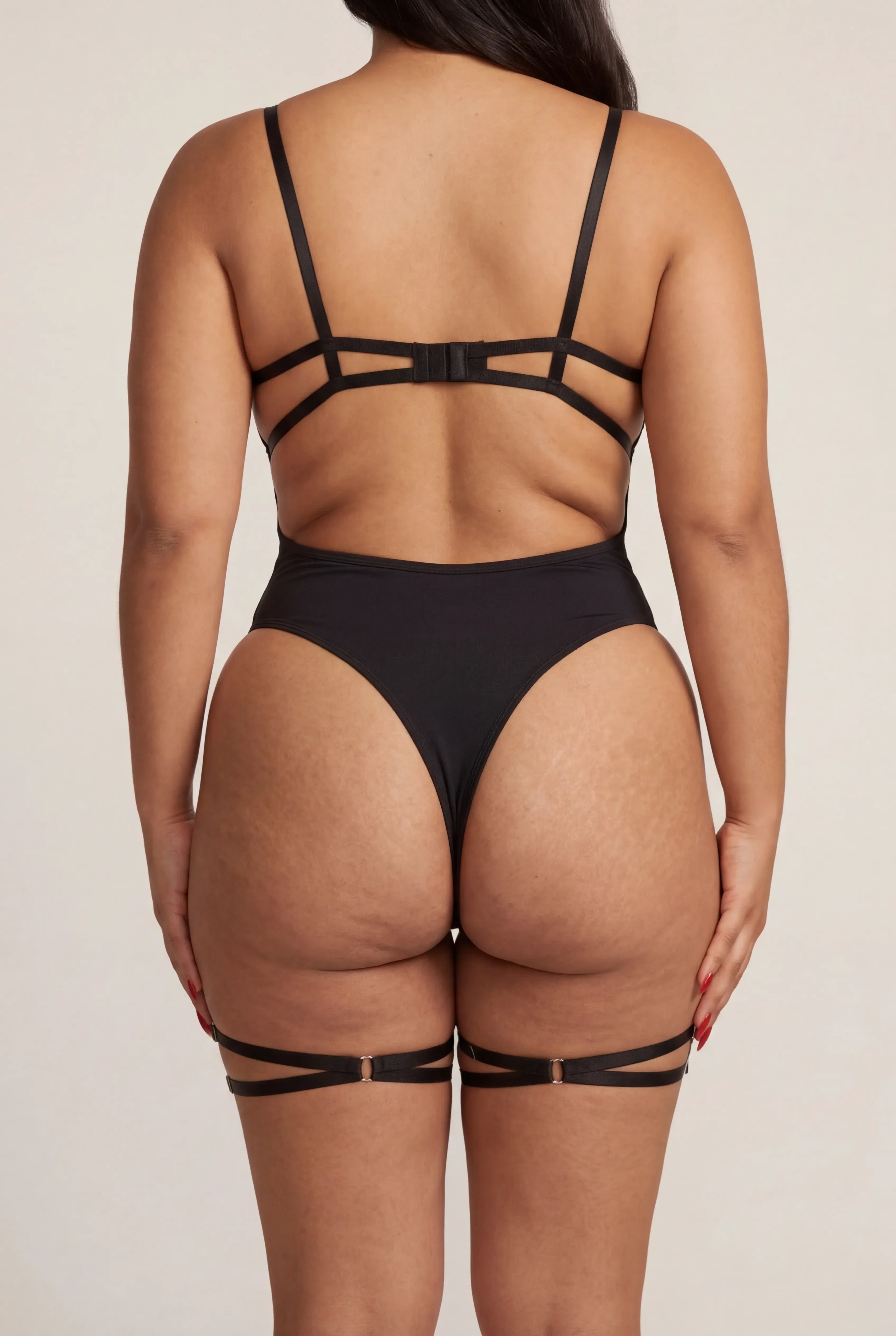 Body Avec Tour De Cuisses Noir Sauvage