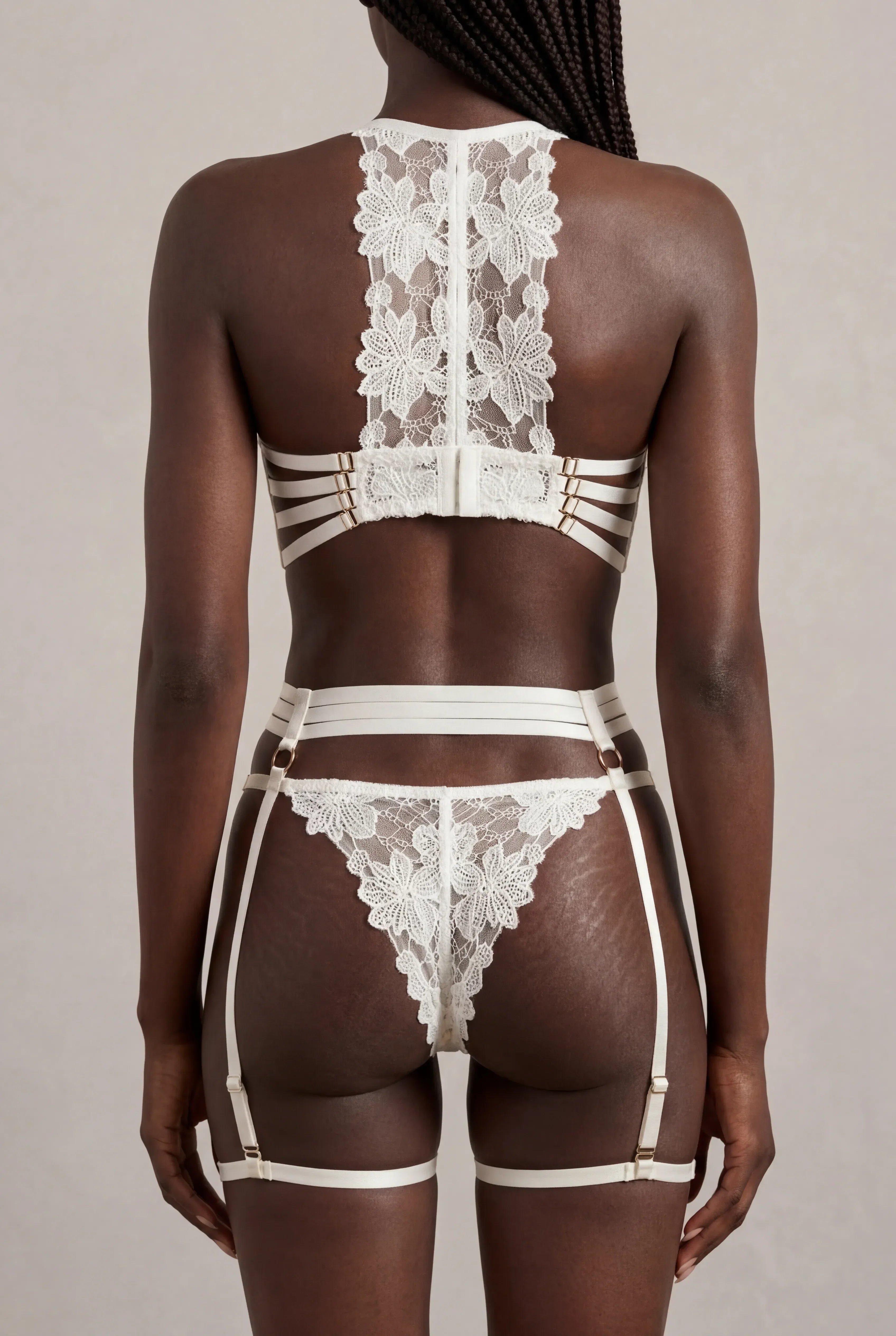 Ensemble Quatre Pi Ces Jolye Blanc